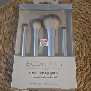 EcoTools Precious Metals Brush Set - Silver